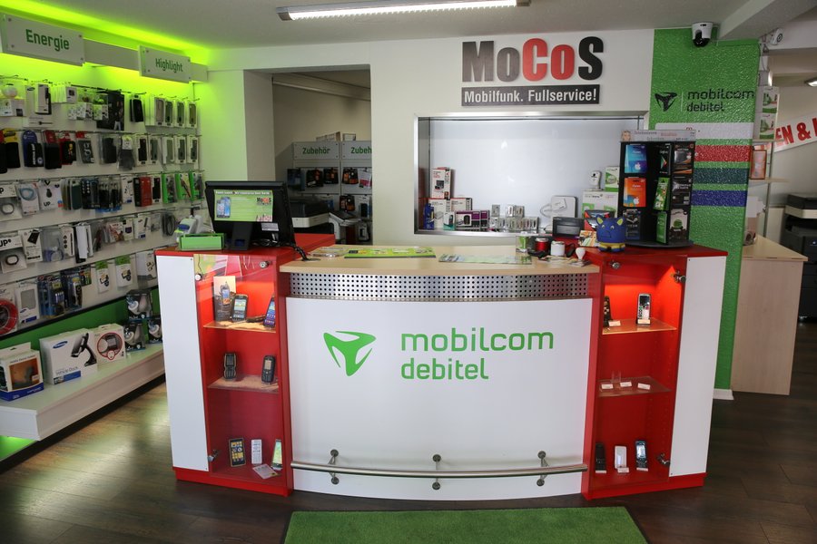 MoCos Mobilfunk - Die Filiale in Lauffen von innen